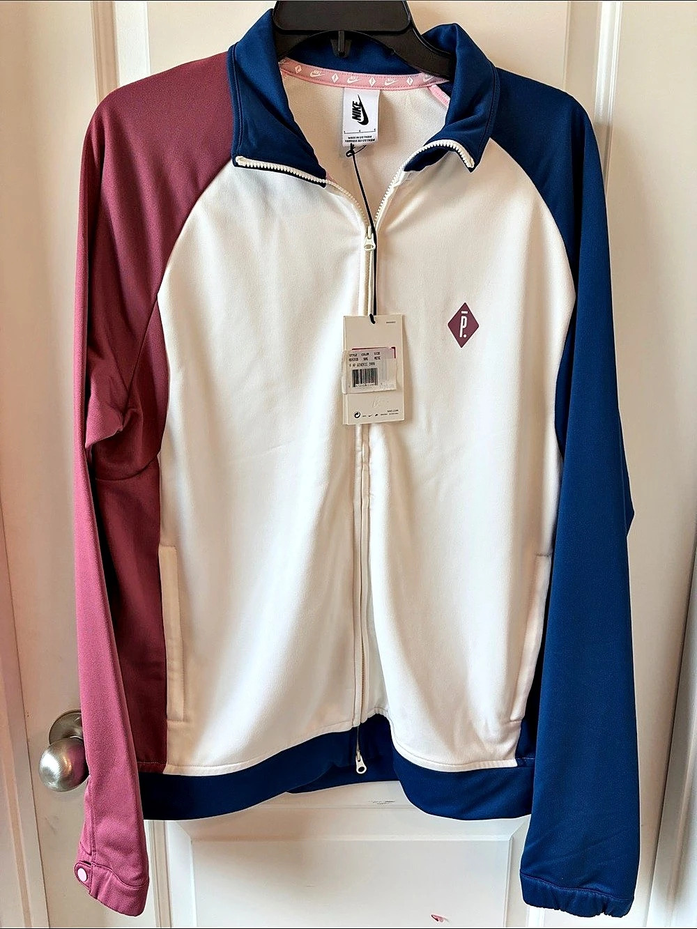 Nike Color Block Track Jacket Size Large NWT